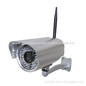 CCTV Box Cameras, Onvif Compliant, P2P, WPS, 2 Array IR LEDs and Supports Two-way Audio
